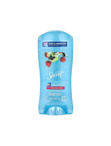 Secret 48h Clear Gel Deodorant Refreshing Berry Прозрачный гелевый дезодорант-антиперспирант Освежающая ягода