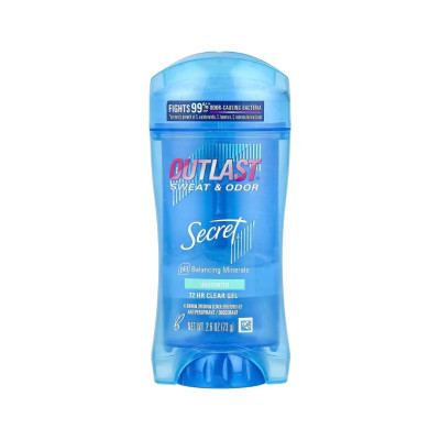 Secret 48h Clear Gel Deodorant Unsented Прозорий гелевий дезодорант-антиперспірант Без запаху