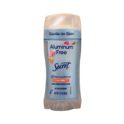 Secret Dry Solid Deodorant Aluminum Free Rose Твердый дезодорант без алюминия Роза
