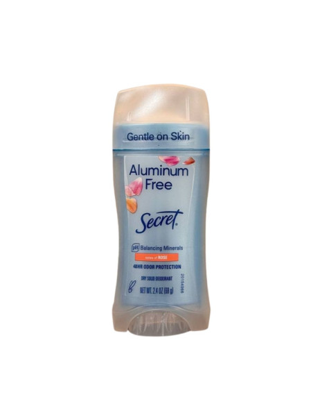 Secret Dry Solid Deodorant Aluminum Free Rose Твердый дезодорант без алюминия Роза