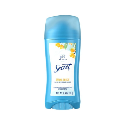 Secret Invisible Solid Ph Balanced Deodorant Spring Breeze Твердый дезодорант-антиперспирант Весенний бриз