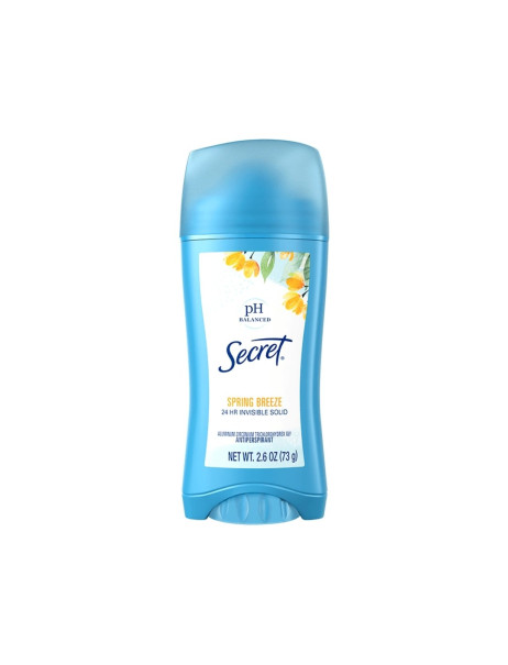 Secret Invisible Solid Ph Balanced Deodorant Spring Breeze Твердый дезодорант-антиперспирант Весенний бриз