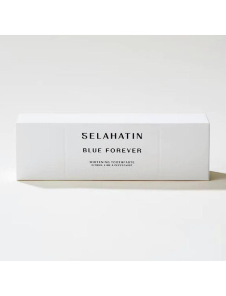Selahatin Whitening Toothpaste Blue Forever Отбеливающая зубная паста со вкусом перечной мяты и цитруса