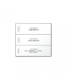 Selahatin Love Poems Set Amorist, Escapist,Of Course I Still Luv You Лимитированный набор из 3 паст - Написать отзыв