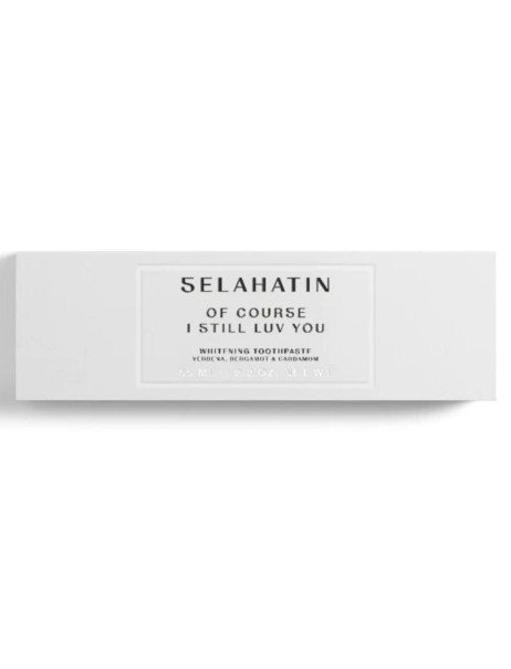 Selahatin Whitening Toothpaste Of Course I Still Luv You Отбеливающая зубная паста со вкусом вербены, бергамота и мяты
