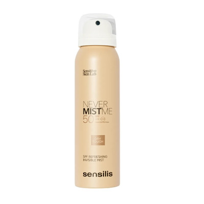 Sensilis Never Mist Me SPF50 Спрей для лица с SPF50