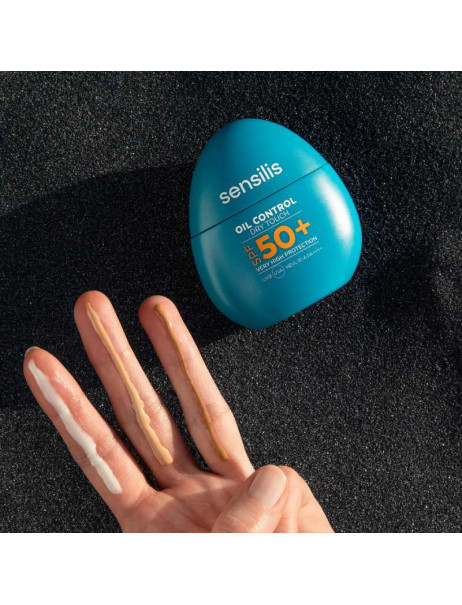 Sensilis Oil Control SPF50+ Матирующий солнцезащитный крем SPF50+