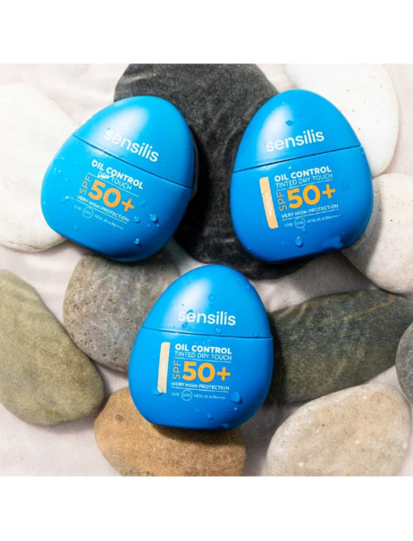 Sensilis Oil Control SPF50+ Матирующий солнцезащитный крем SPF50+