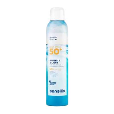 Sensilis Body Spray SPF50 Dry Touch Солнцезащитный спрей для тела