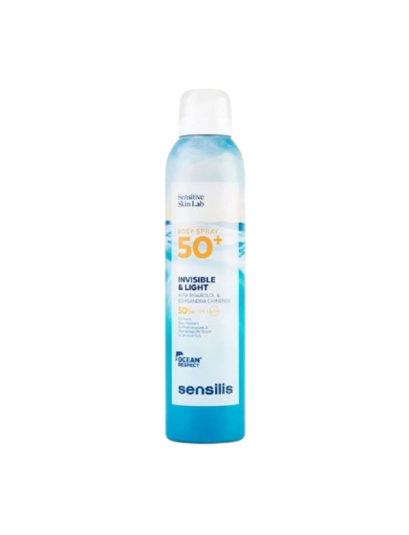 Sensilis Body Spray SPF50 Dry Touch Солнцезащитный спрей для тела