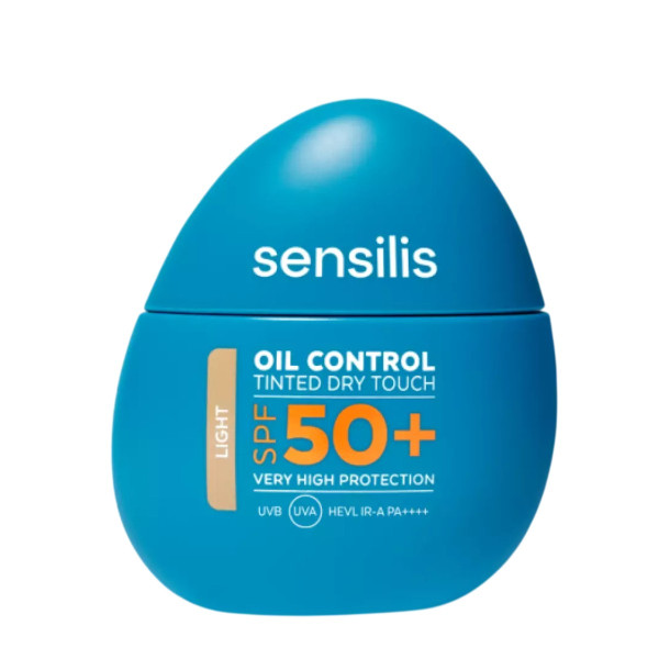 Sensilis Oil Control SPF50+ Tinted Матирующий солнцезащитный крем SPF50+ с тоном