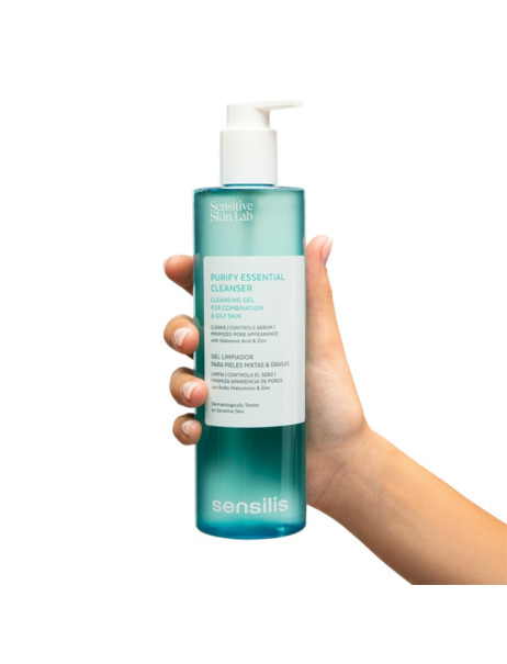 Sensilis Purify Essential Cleanser Очищающий гель с цинком