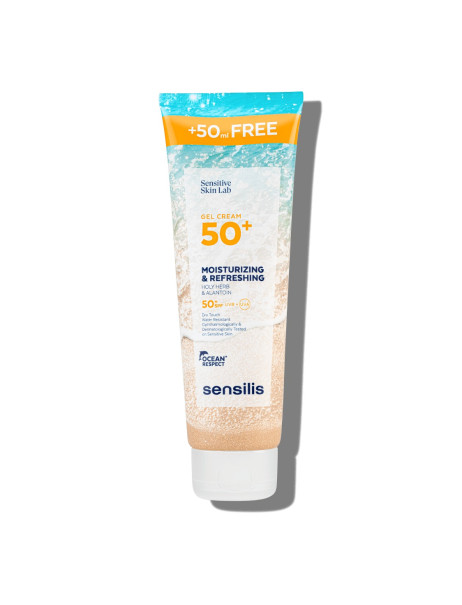 Sensilis Moisturizing & Refreshing Gel Cream SPF50+ Сонцезахисний крем-гель для тіла