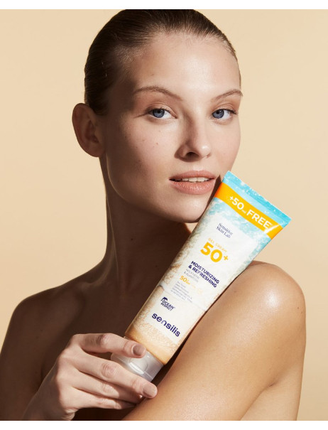 Sensilis Moisturizing & Refreshing Gel Cream SPF50+ Сонцезахисний крем-гель для тіла