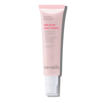 Sensilis Skin Glow Juicy Cream Мультівітамінний зволожуючий танучий крем з миттєвим сяйвом     