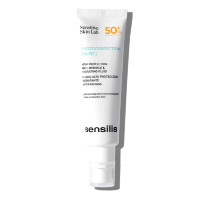 Sensilis Photocorrection HA 50+ Увлажняющий фотокорректор-флюид из SPF 50