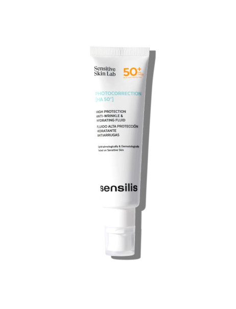 Sensilis Photocorrection HA 50+ Увлажняющий фотокорректор-флюид из SPF 50