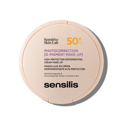 Sensilis Photocorrection D-Pigment Make-Up 50+ Депігментуючий крем макіяж з SPF 50+