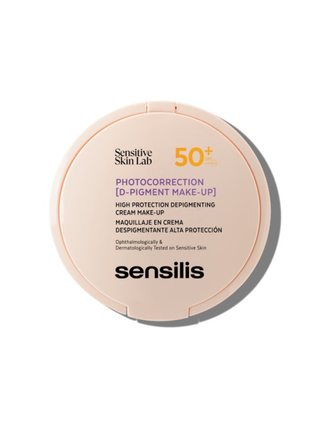 Sensilis Photocorrection D-Pigment Make-Up 50+ Депігментуючий крем макіяж з SPF 50+