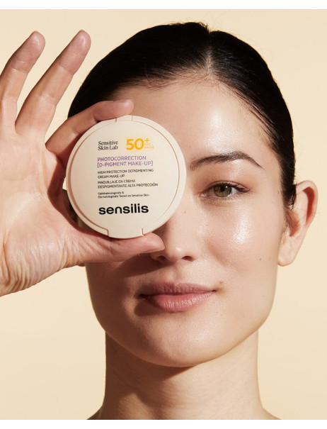 Sensilis Photocorrection D-Pigment Make-Up 50+ Депігментуючий крем макіяж з SPF 50+