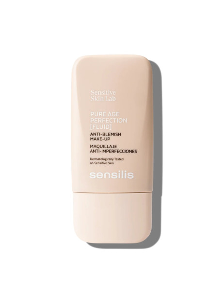 Sensilis Pure Age Perfection Make-Up Себорегулюючий та матуючий флюїд з тоном