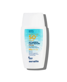 Sensilis Water Fluide SPF50+ Color Сонцезахисний антивіковий флюїд з тоном - Написати відгук
