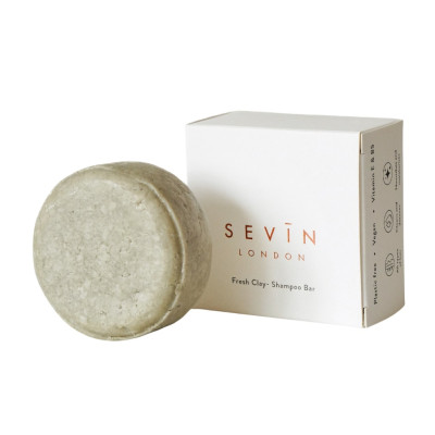 Sevin London Shampoo Bar Fresh Clay Твёрдый шампунь с ароматом ванили и иланг-иланга