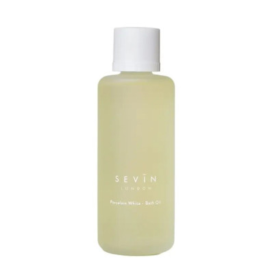 Sevin London Bath Oil Porcelain White Масло для ванны с ароматом цветков жасмина и амбры