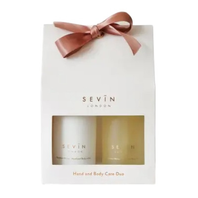 Sevin London Hand & Body Duo Porcelain White Набор лосьона и мыла для рук и тела с ароматом цветков жасмина и амбры