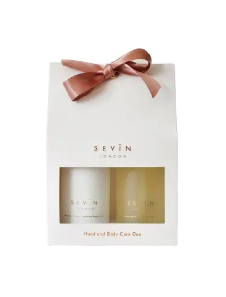 Sevin London Hand & Body Duo Porcelain White Набор лосьона и мыла для рук и тела с ароматом цветков жасмина и амбры