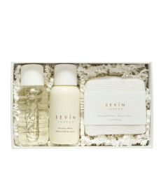 Sevin London Hand And Body Wash Gift Set Porcelain White Подарунковий набір для очищення рук і тіла з ароматом квіток жасмину та амбри - Написати відгук