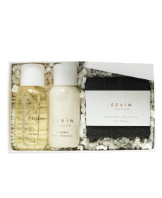Sevin London Hand And Body Wash Gift Set Marble Black Подарочный набор для очищения рук и тела с ароматом гвоздики и бергамота - Написать отзыв