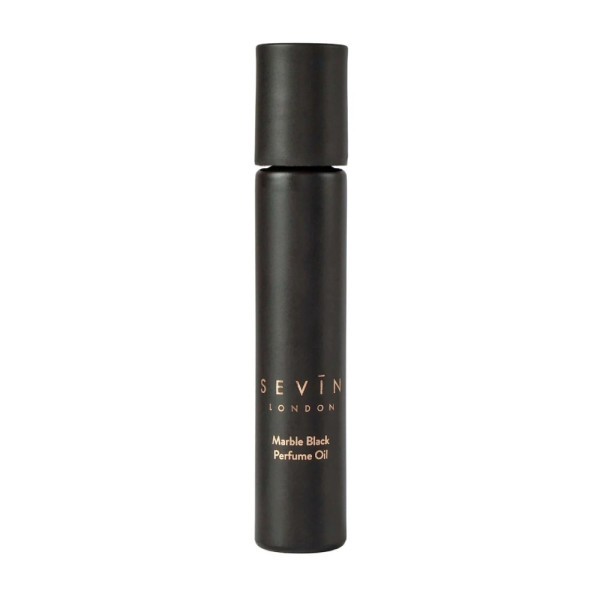 Sevin London Perfume Oil Marble Black Roll On Парфюмерное масло с ароматом уда, бергамота, чёрного перца