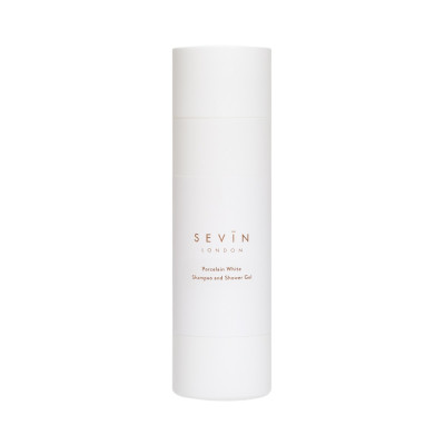 Sevin London Shampoo & Shower Gel Porcelain White Шампунь та гель для душу з ароматом квіток жасмину та амбри