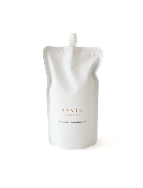 Sevin London Hand & Body Lotion Porcelain White Refill Лосьон для рук и тела с ароматом цветков жасмина и амбры (рефилл)