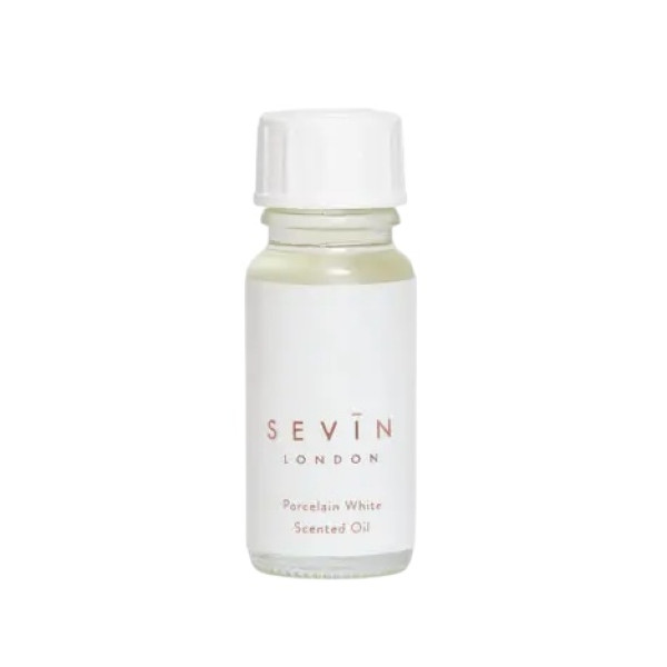 Sevin London Scented Oil Porcelain White Ароматическое масло с ароматом янтаря, цветков жасмина и мускатного ореха