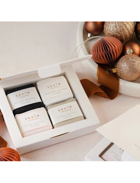 Sevin London Mini Soap Selection Box Подарунковий набір колекції натурального мила