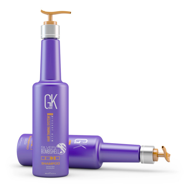 Global Keratin Silver Shampoo Срібний шампунь для блондірованних волосся 