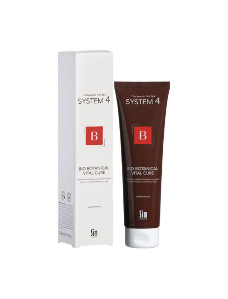 Sim Sensitive System 4 Bio Botanical Vital Cure Бальзам для шкіри голови при випадінні волосся