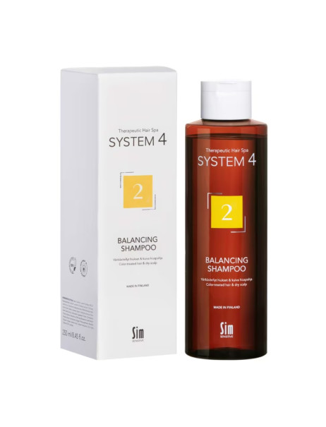 Sim Sensitive System 4 №2 Balancing Shampoo Шампунь для сухих, окрашенных и поврежденных волос