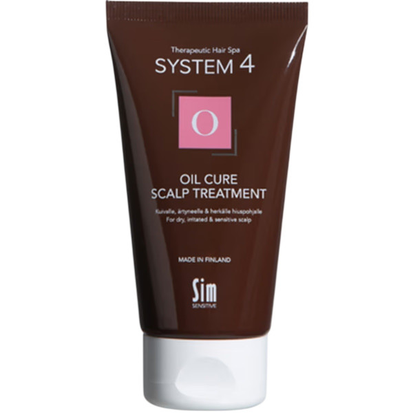 Sim Sensitive System 4 Oil Cure Scalp Treatment Пилинговая маска для очищения кожи головы