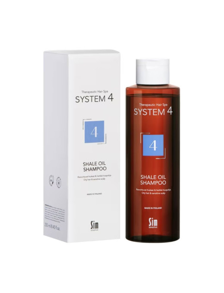 Sim Sensitive System 4 №4 Shale Oil Shampoo Шампунь для жирної і чутливої шкіри голови