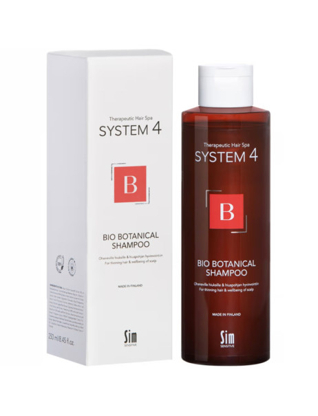 Sim Sensitive System 4 Bio Botanical Shampoo Био ботанический шампунь против выпадения волос