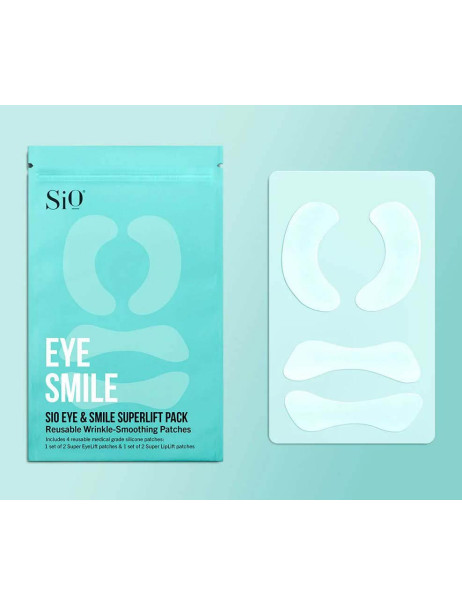 Sio Beauty Eye And Smile Super Lift Pack Набор больших патчей для области вокруг глаз и рта