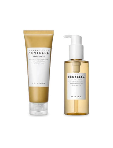 SKIN1004 Madagascar Centella Double Cleansing Duo Набір для вмивання з екстрактом центелли азіатської