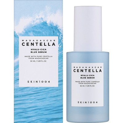 SKIN1004 Madagascar Centella Hyalu-Cica Blue Serum Гиалуроновая сыворотка с экстрактом центеллы