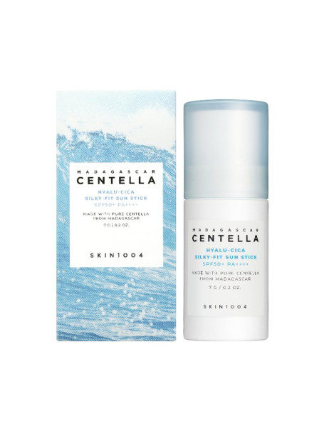 SKIN1004 Madagascar Centella Hyalu-Cica Silky-Fit Sun Stick SPF50 Солнцезащитный стик