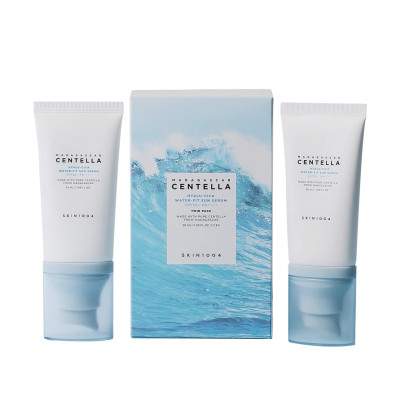 SKIN1004 Madagascar Centella Hyalu-Cica Water-Fit Sun Serum SPF50+ Набір сонцезахисних сироваток