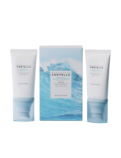 SKIN1004 Madagascar Centella Hyalu-Cica Water-Fit Sun Serum SPF50+ Набор солнцезащитных сывороток