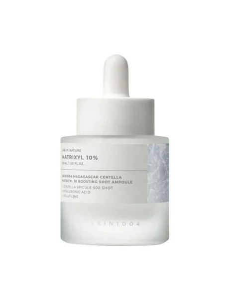 SKIN1004 Madagascar Centella Matrixyl 10 Boosting Shot Ampoule Антивозрастная сыворотка-бустер с пептидами